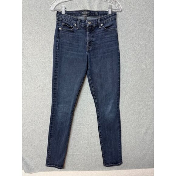 Lucky Brand Hayden Skinny Jeans Women's 4/27 Mid Rise Blue Denim Stretch - Picture 1 of 6